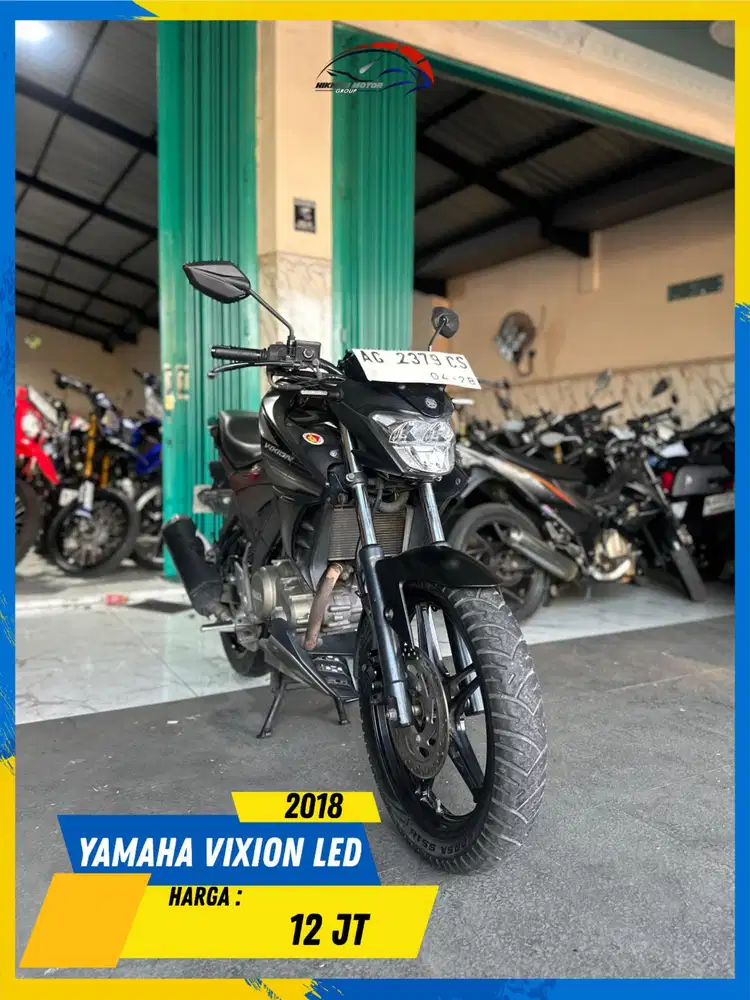 YAMAHA VIXION LED 2018 PLAT AG MURMER BOLOH HIKMAH MOTOR KEPUH MALANG