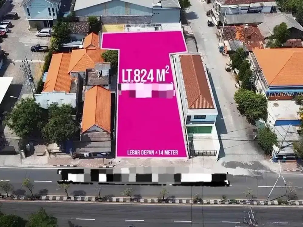 Tanah Strategis Lokasi Premium Jl. Veteran Gresik