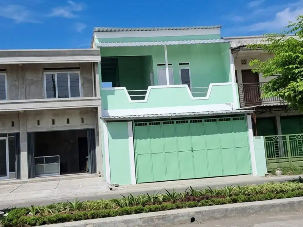 Rumah 2 Lt Pinggir Jalan Raya bisa untuk Usaha dan Kos2an Tambak Oso Sidoarjo  - Rm161apd