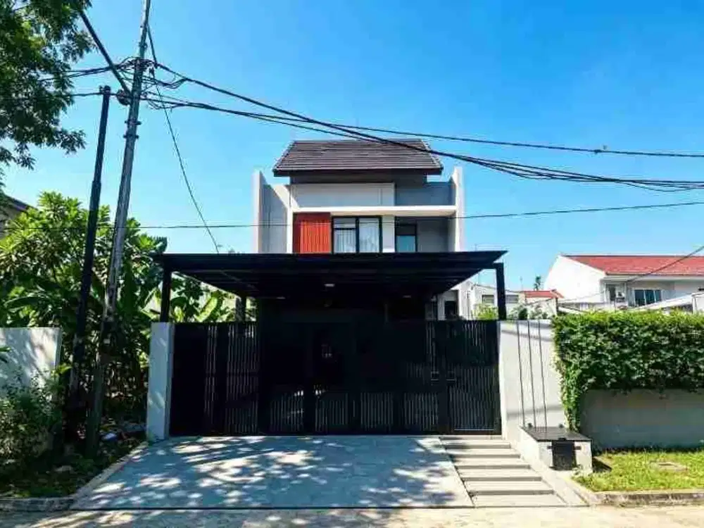 Rumah Baru SHGB 4 KT 3 KM LT 180 LB 155 di Billy Moon Pondok Kelapa Duren Sawit
