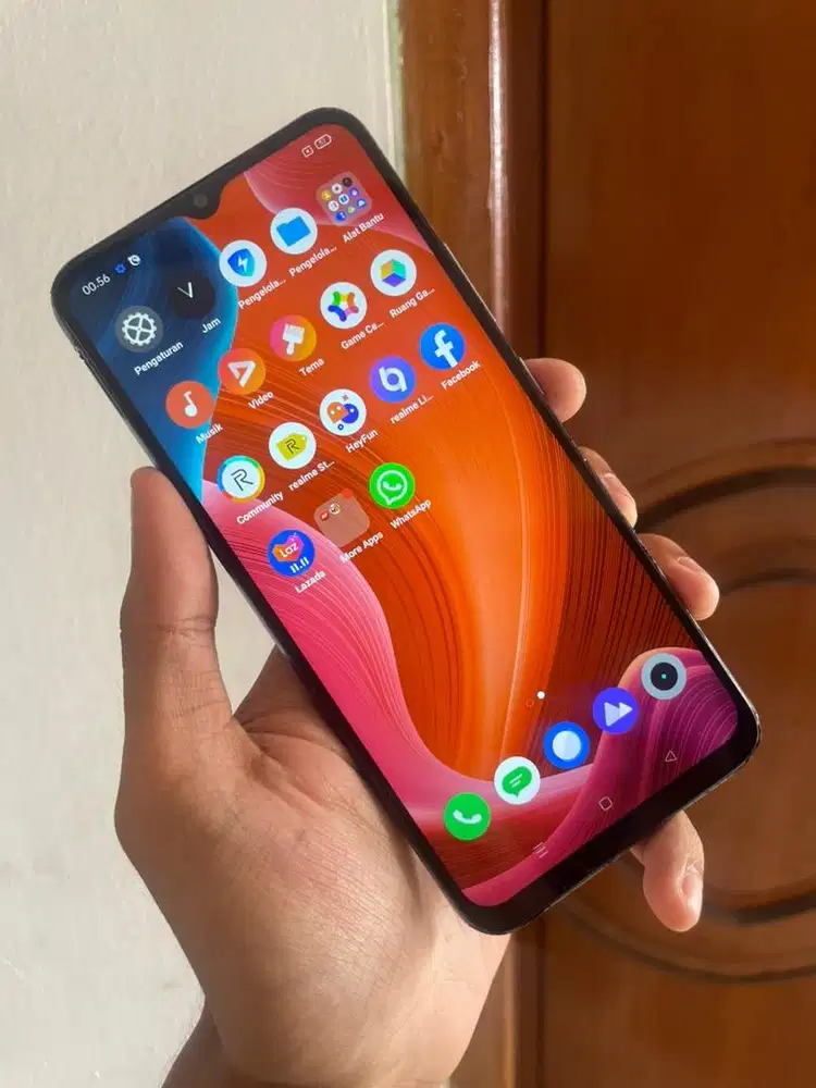 Realme C15 snapdragon ram 4/64gb batangan