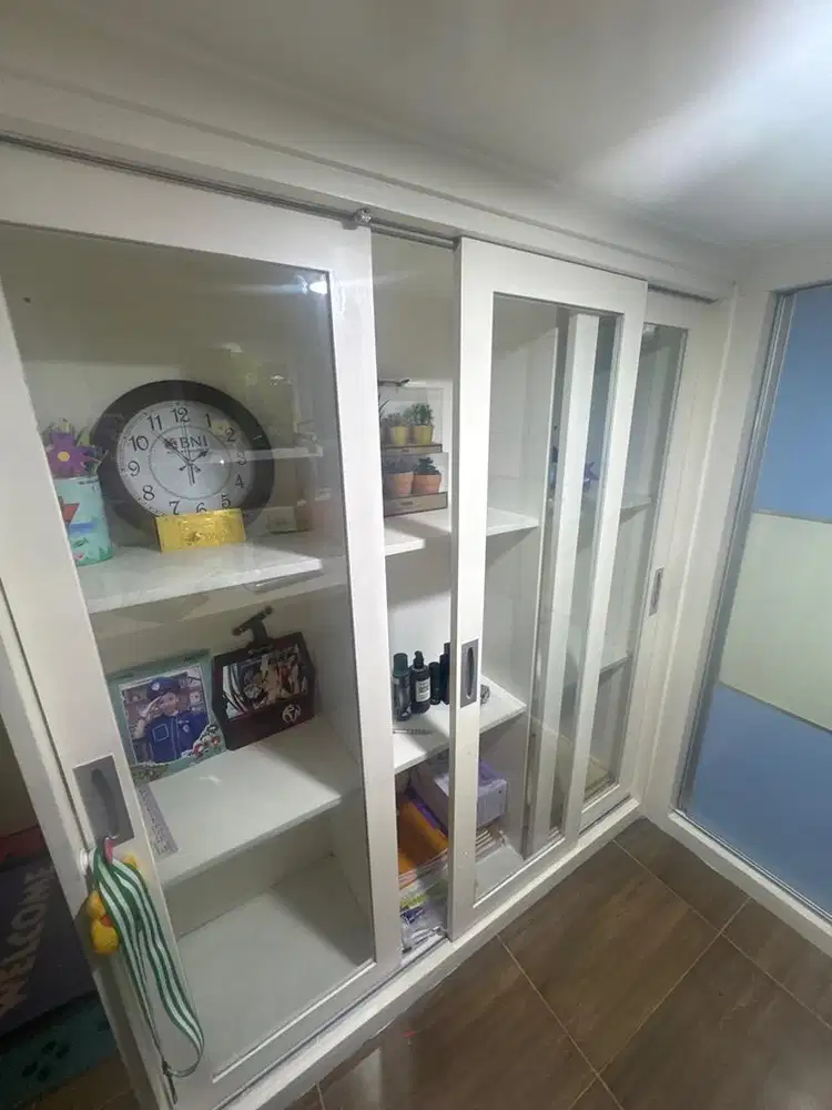 Set Tempat Tidur Meja Belajar Anak