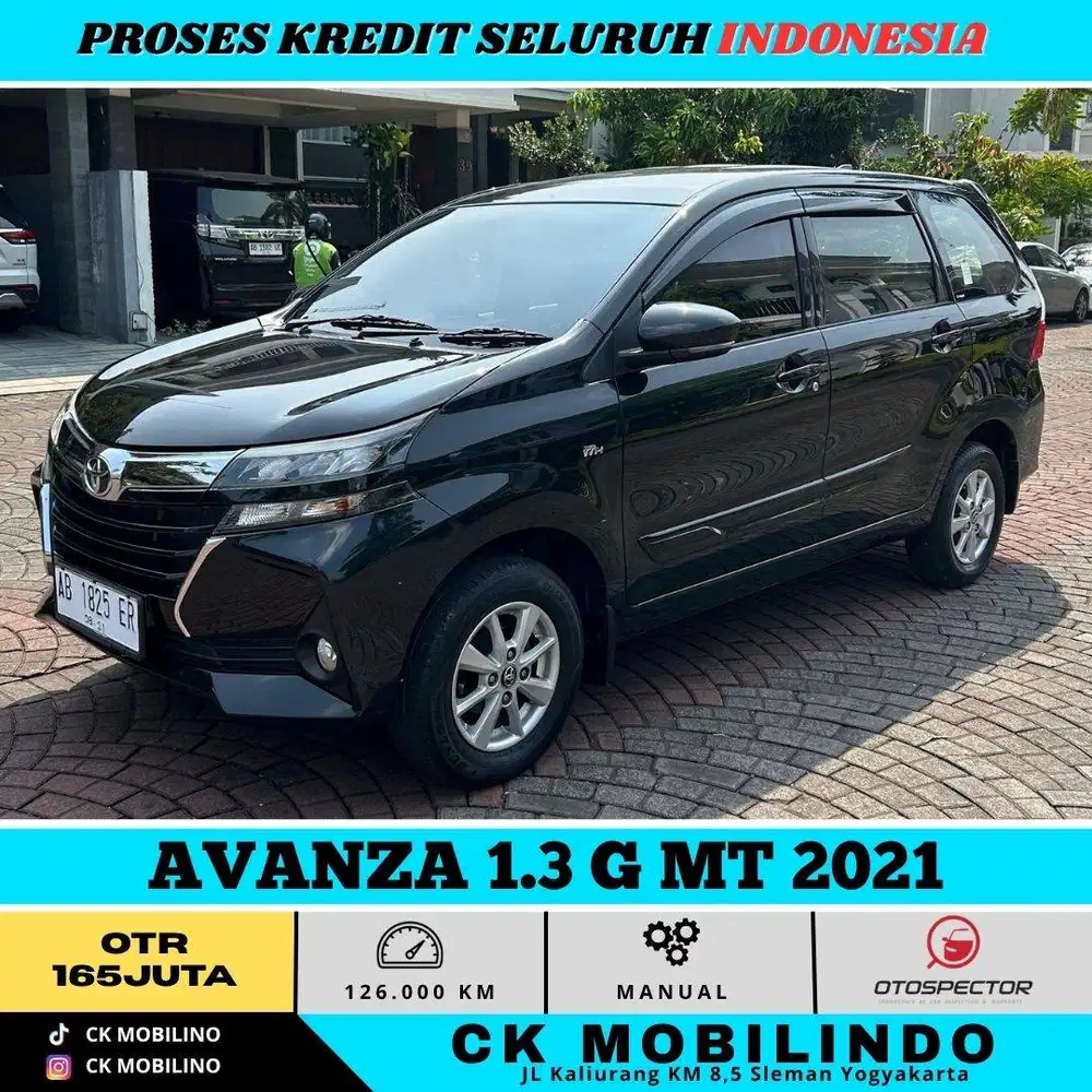 AVANZA 1.3 G MT 2021 HITAM UNIT ISTIMEWA PEMAKAIAN 2022