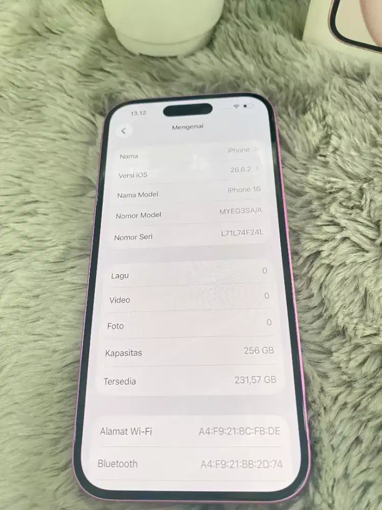 IPHONE 16-256GB-EX IBOX