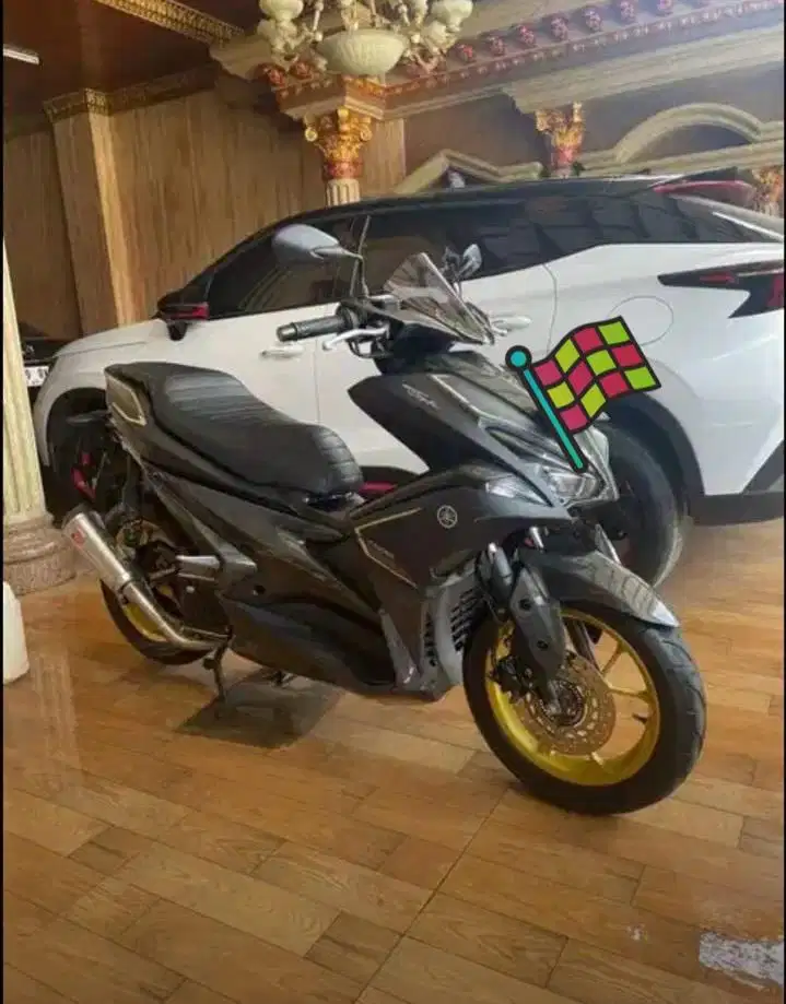 Motor aerox abs 155cc tahun 2020 regis 2023