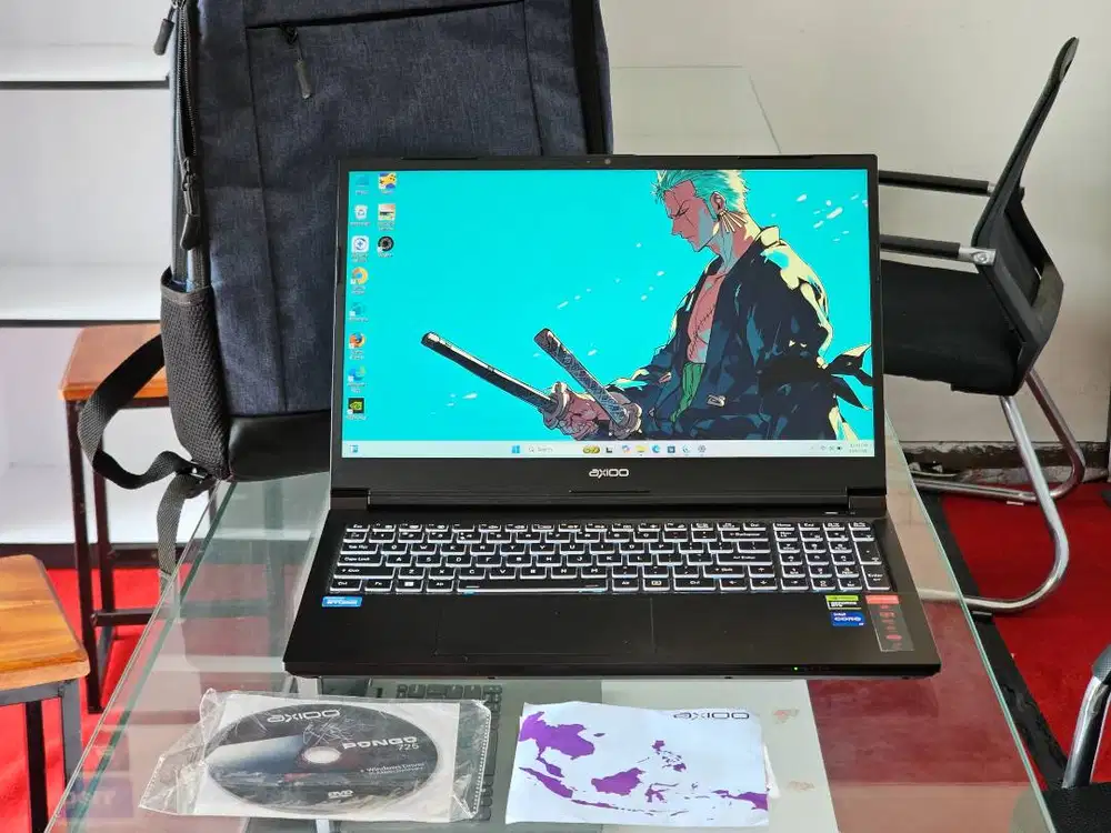 AXIOO PONGO 725 intel Core i7 Gen 12 Ram 16 GB Nvidia RTX 2050 144 Hz
