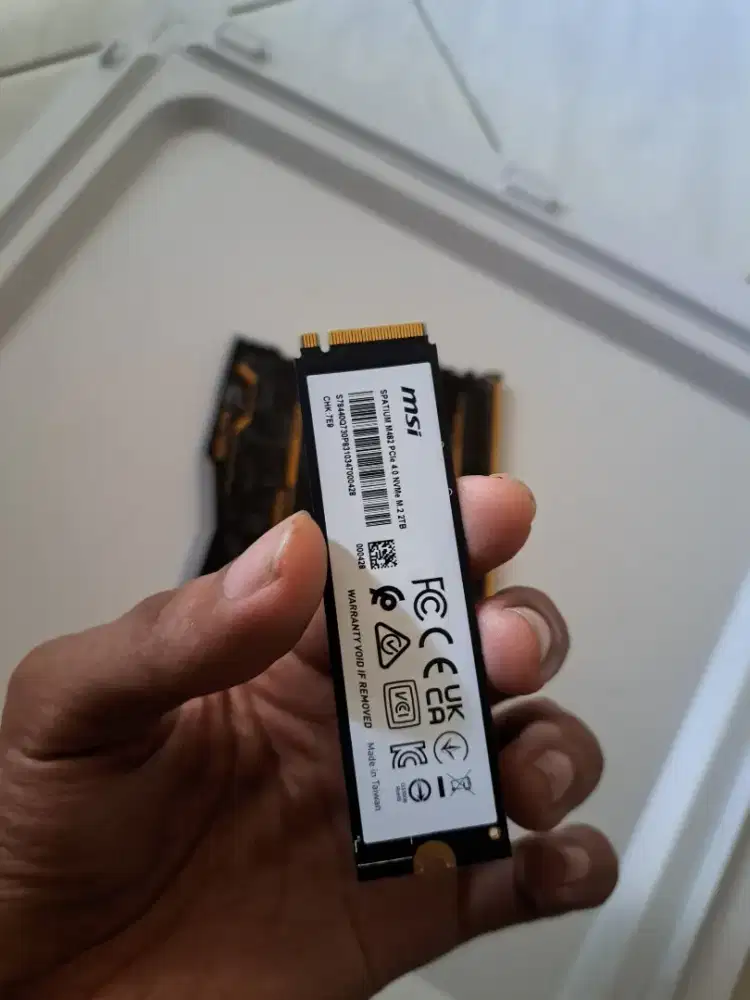 Ssd nvme gen4 2tb msi spatium