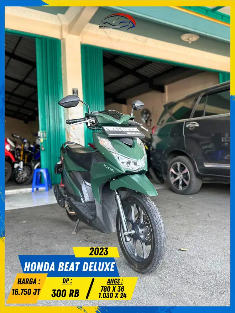 HONDA BEAT DELUXE 2023 READY MASZEHH HIKMAH MOTOR KEPUH MALANG