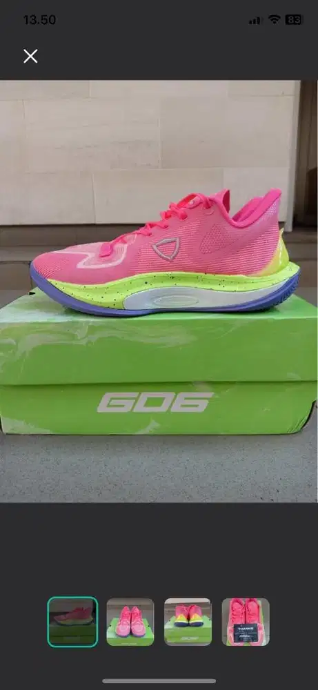 Sepatu Basket guard.idn GD6 Pink Star