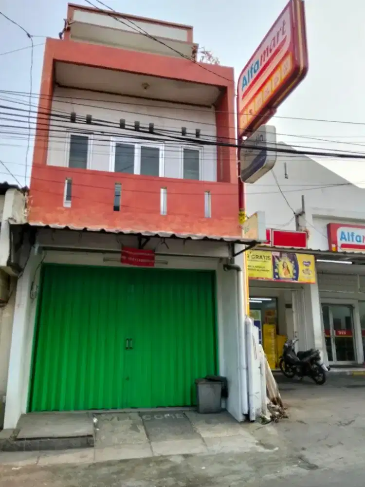 Disewakan ruko 3 lt 40 jt/thn bisa nego strategis
