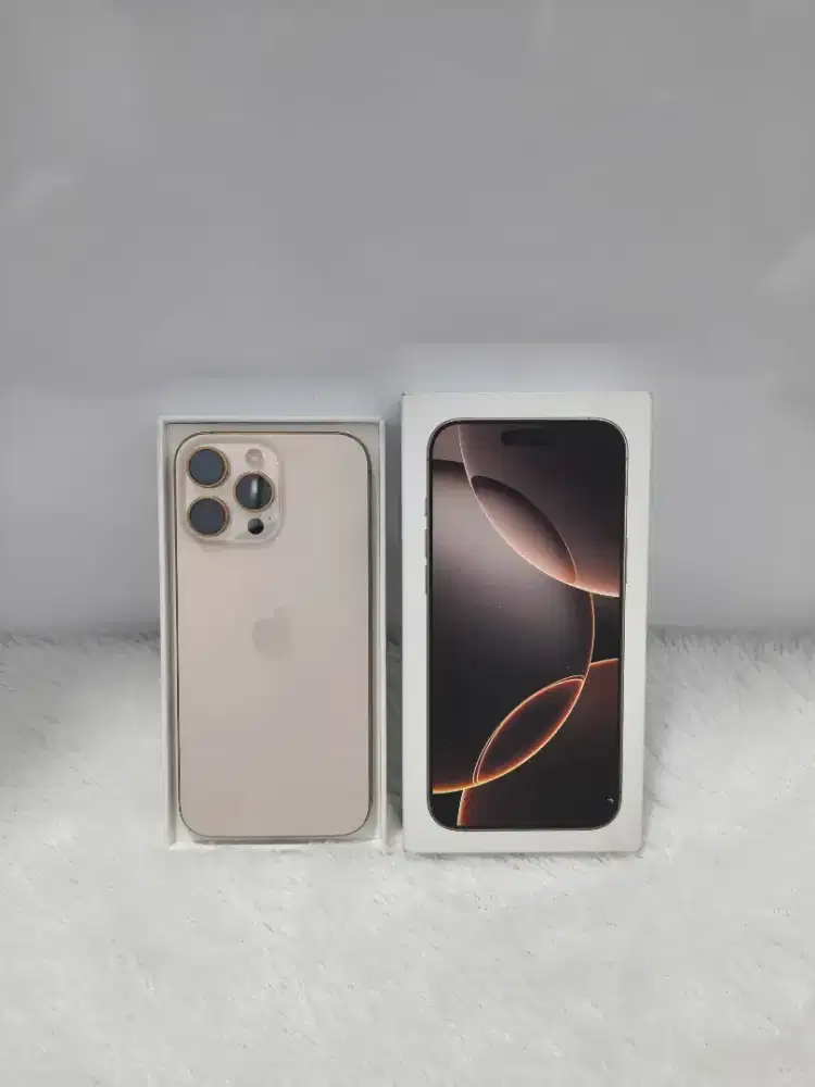 IPhone 16 Pro Max 256GB - Desert Titanium Garansi iBox