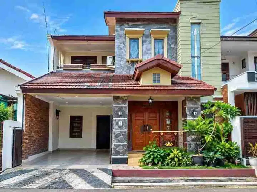 Rumah 2 Lantai LT120 LB200 SHM Pondok Bambu Duren Sawit Jaksel – 3KT Siap Huni Taman Kolam Ikan 2,5M Nego