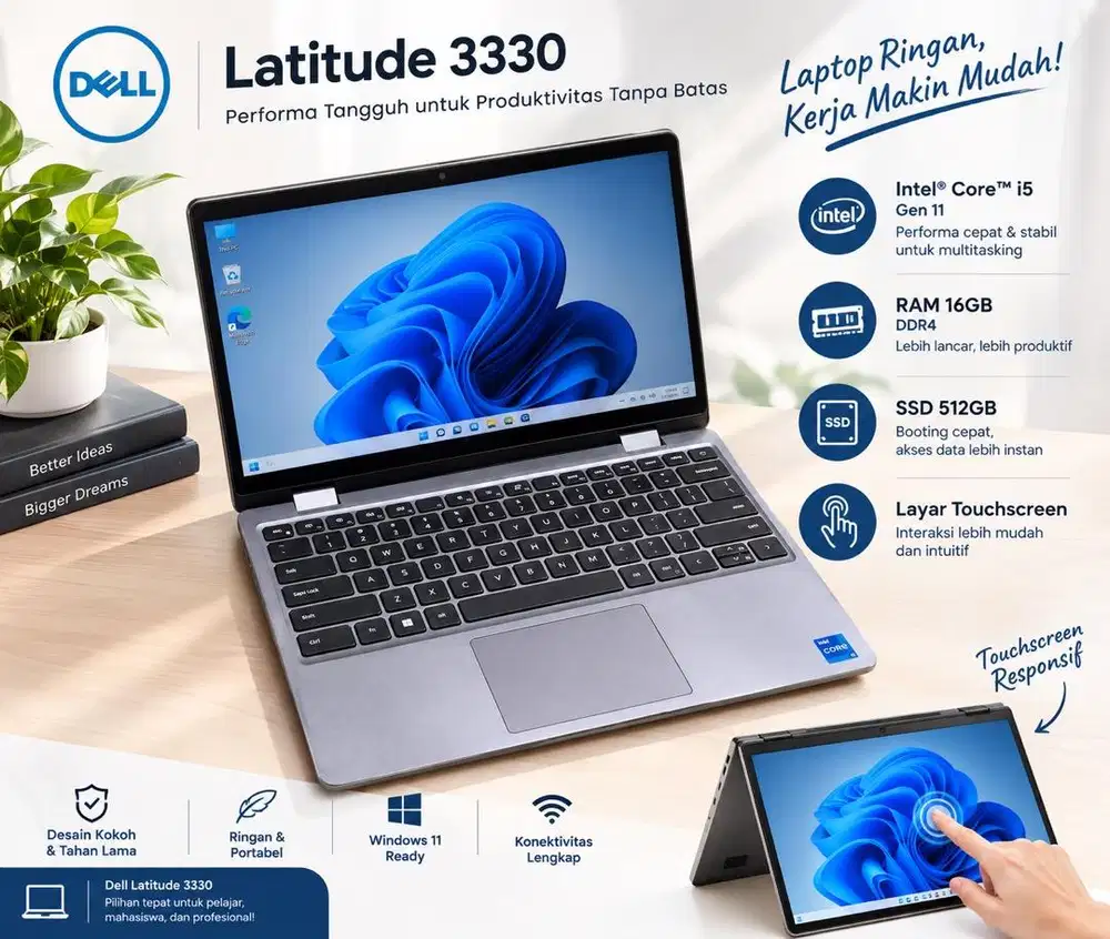 Laptop Dell latitude 3330