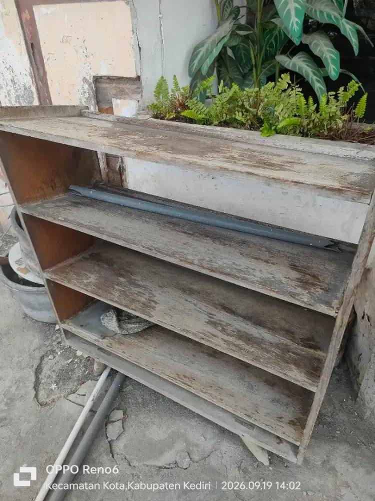 Rak Sepatu kayu jati
