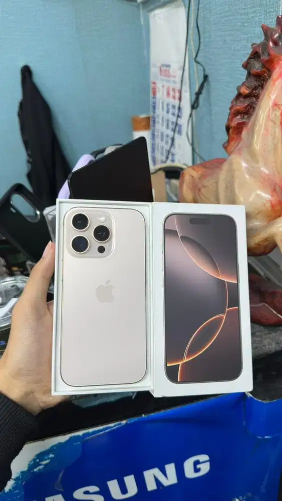 Iphone 16 Pro 128GB Ibox Fullset Second Original 100%