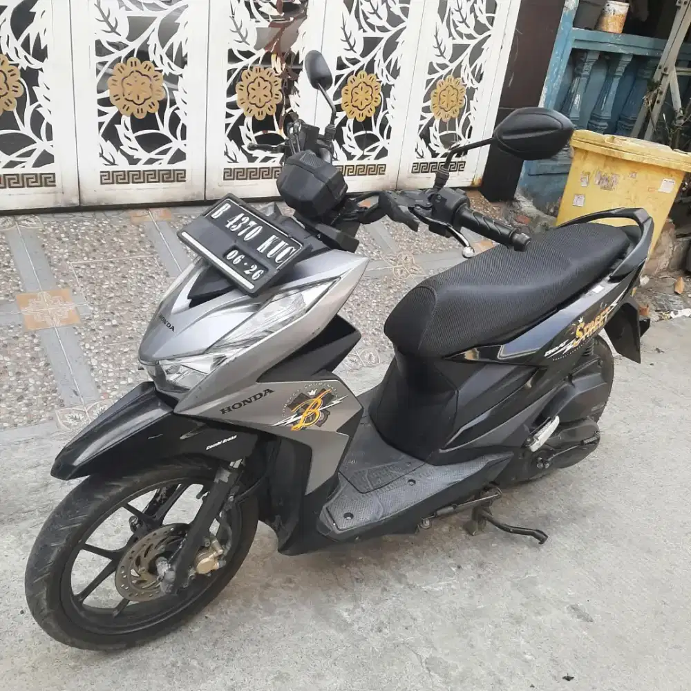 Honda Beat Street New 2021 ss lengkap mesin bagus plat Bekasi Kota
