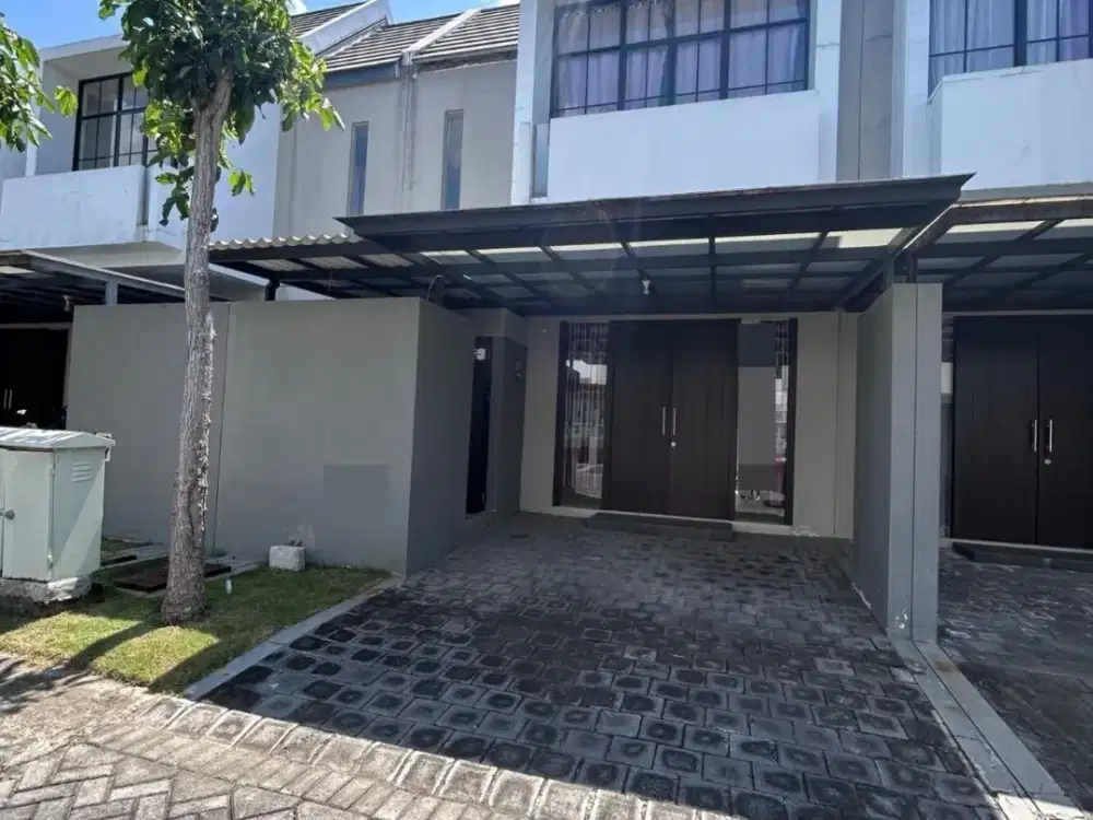 Disewakan rumah 2lantai minimalis terawat cluster Stellar Grand Sunrise Menganti, Gresik