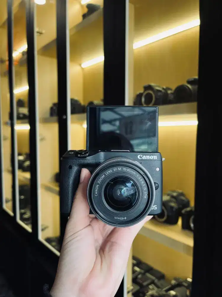 Canon Eos M3 Kit 15-45mm Mulus