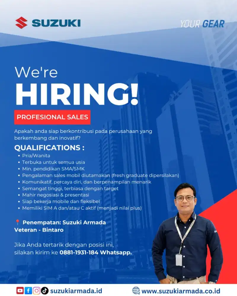 LOKER SALES EXECUTIVE