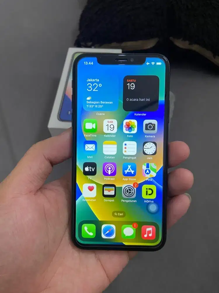 Dijual iPhone X 64gb sinyal aman aktivasi lama