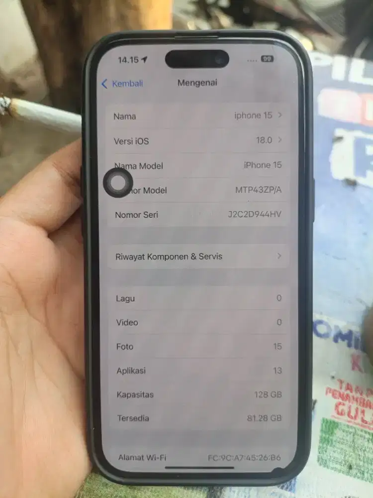 iPhone 15 bypas part full ori
