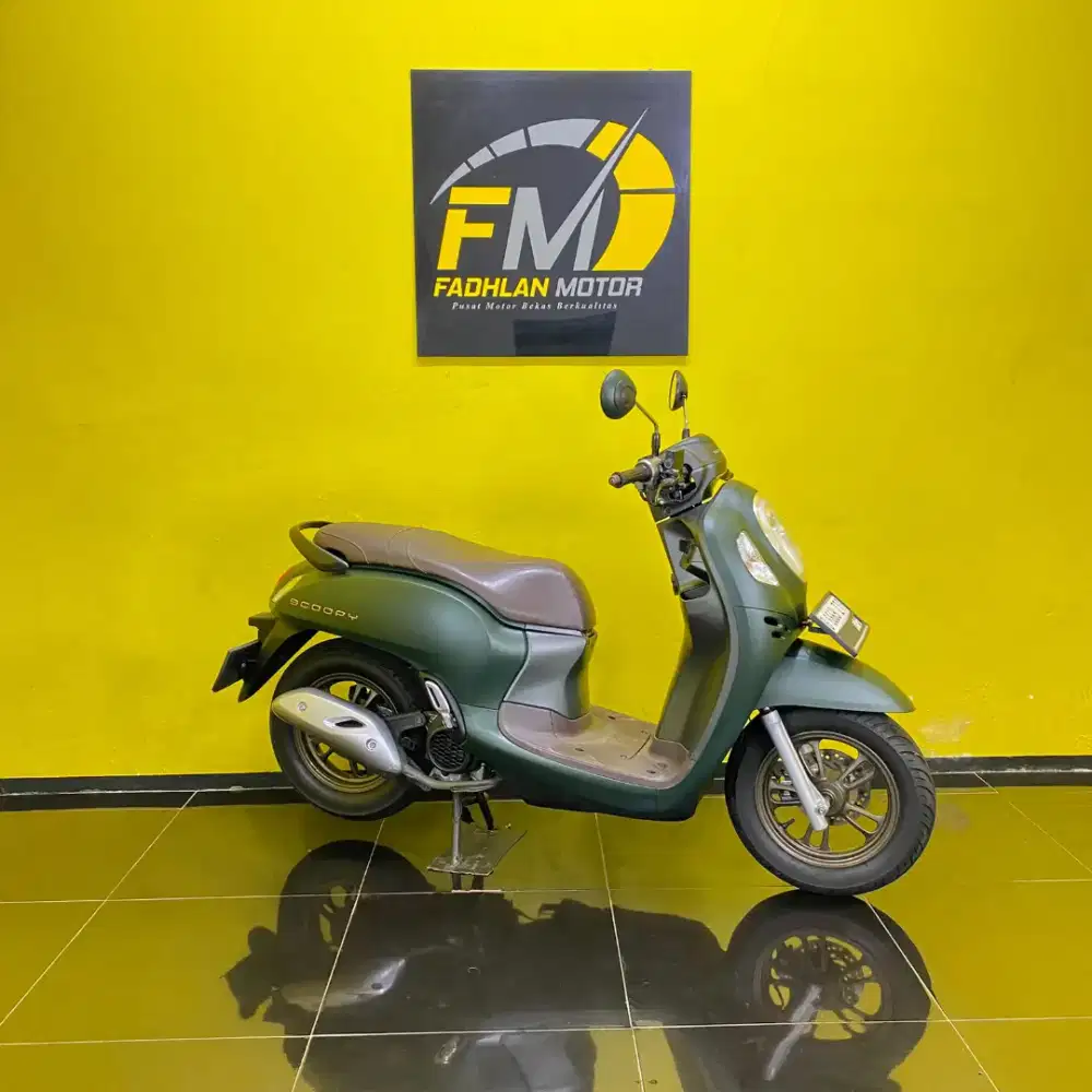 Honda Scoopy Prestige Tahun 2022 Plat Depok Pajak On Panjang 11 2027