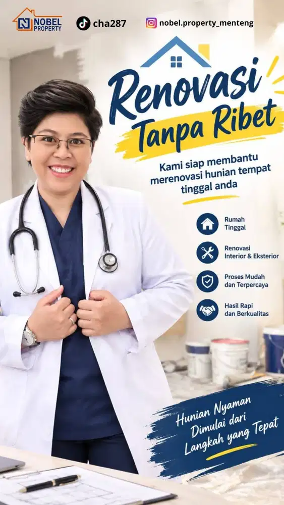 Renovasi Property Tidak Pakai Ribet Dengan Dokter Spesialis Bangunan