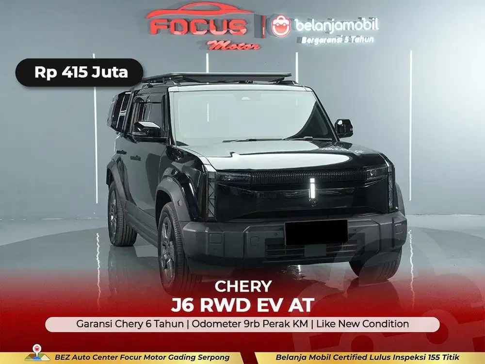 [ GARANSI 5THN KM 9RB ] Chery J6 J 6 RWD EV 2024/2025/2026