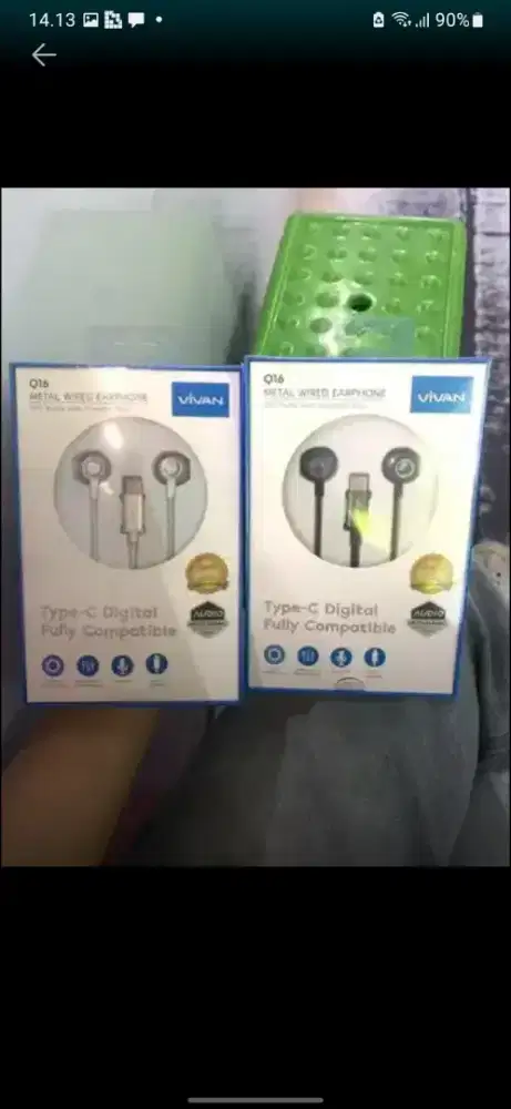 Hedset kabel vivan Q12
