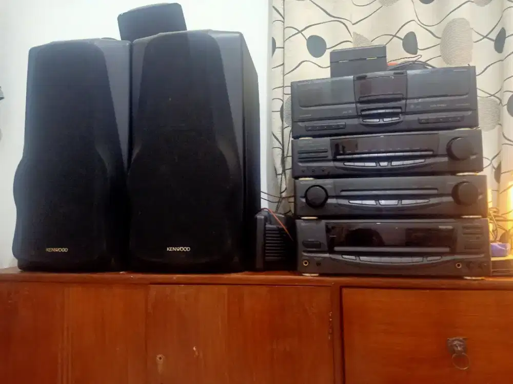 Kenwood Compo Hifi Mini/Midi (Seri M-58 / A-58), Vintage