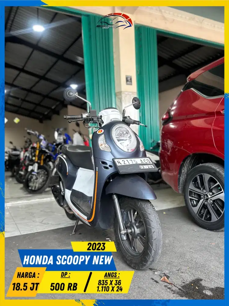 HONDA SCOOPY NEW 2023 MURAH MERIAH MASZEHH HIKMAH MOTOR KEPUH