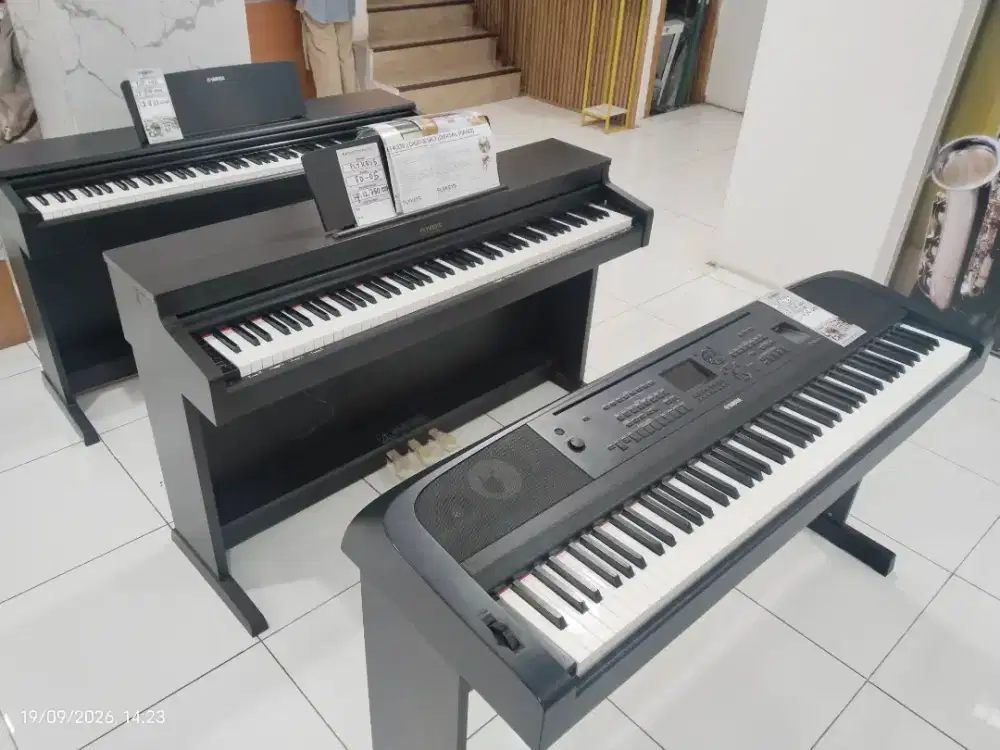 Kredit alat musik lengkap, tanpa DP, syarat cukup KTP.