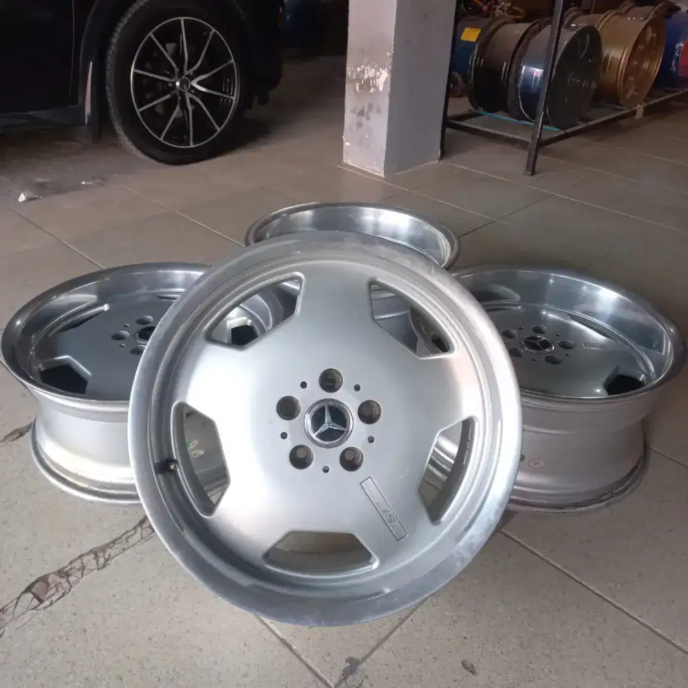 Velg mercy rep amg aero r18 5x112 lbr8/9 et40/35