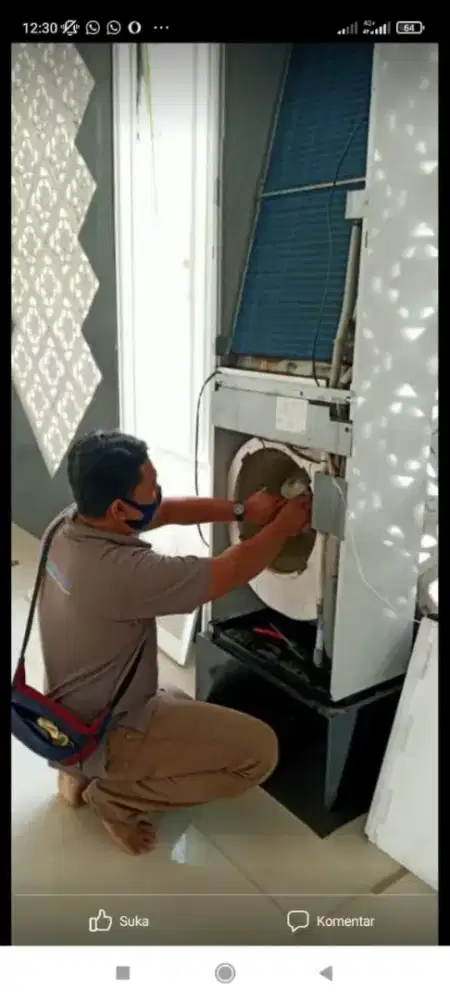 Service AC, mesin cuci & Kulkas