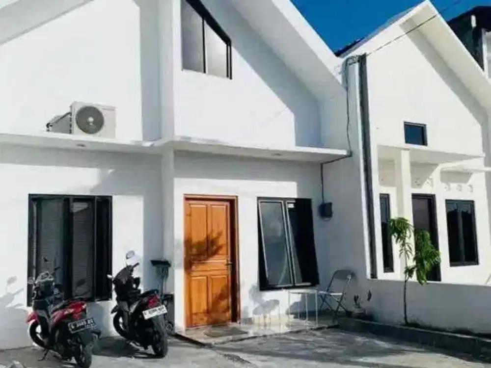 Rumah Second Desain Scandinavian Siap Huni