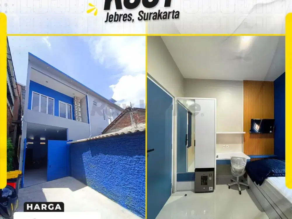 Dijual Kost Baru di UNS Solo Selalu penuh Bonus Perabot nego