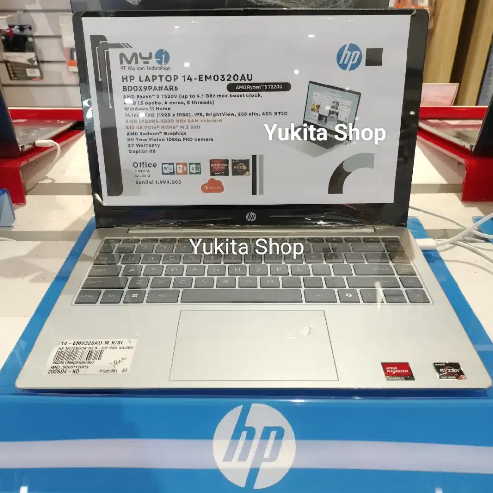 LAPTOP HP 14 AMD RYZEN 3