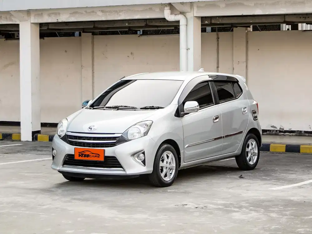 Toyota Agya G 1.0 AT 2017 silver genap