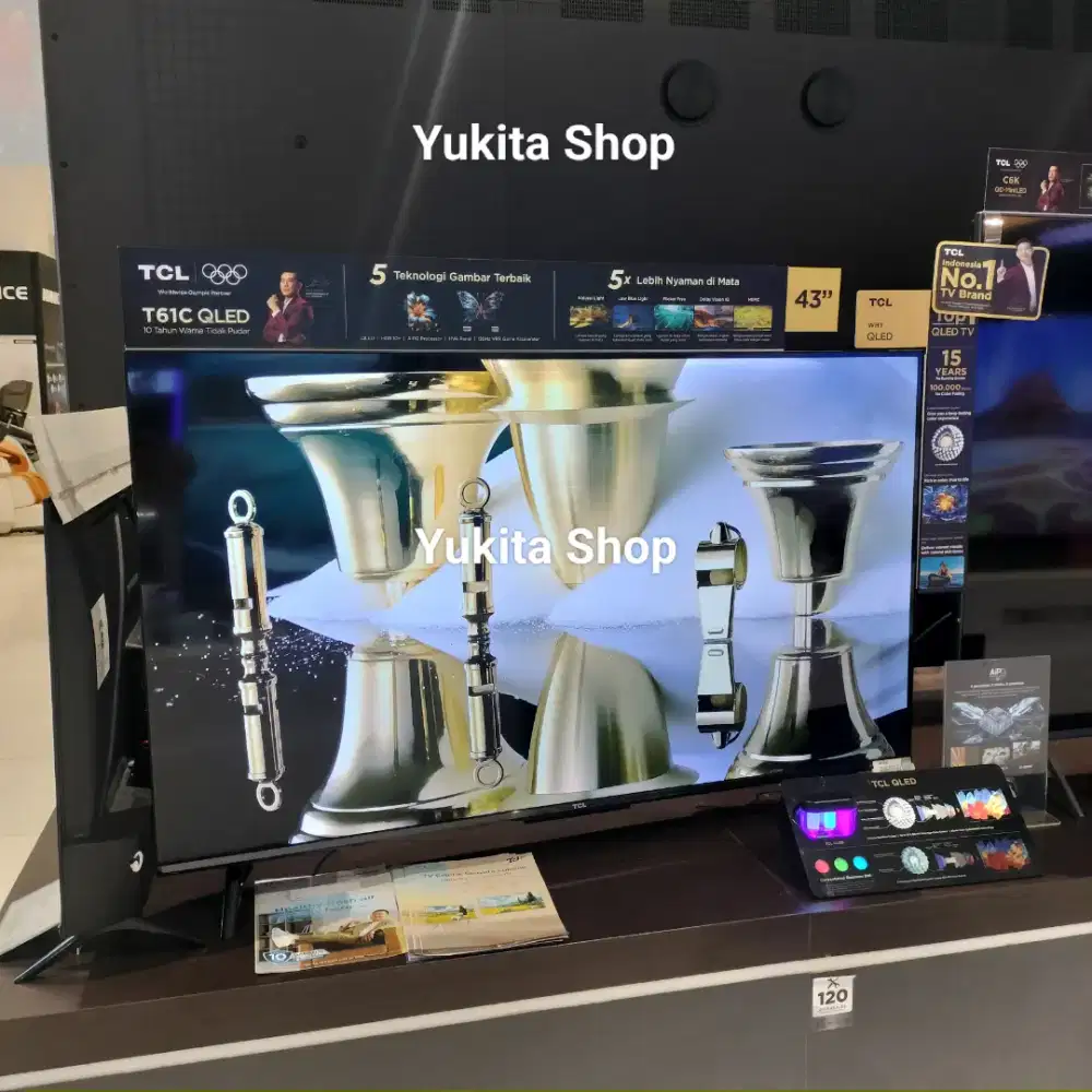 TCL QLED FHD GOOGLE TV 43 INCH