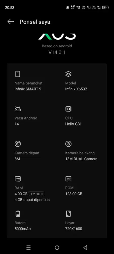 Infinix smart 9