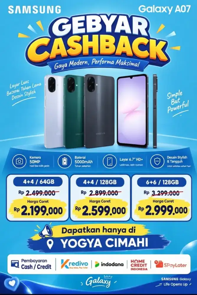 Promo handphone SAMSUNG galaxy