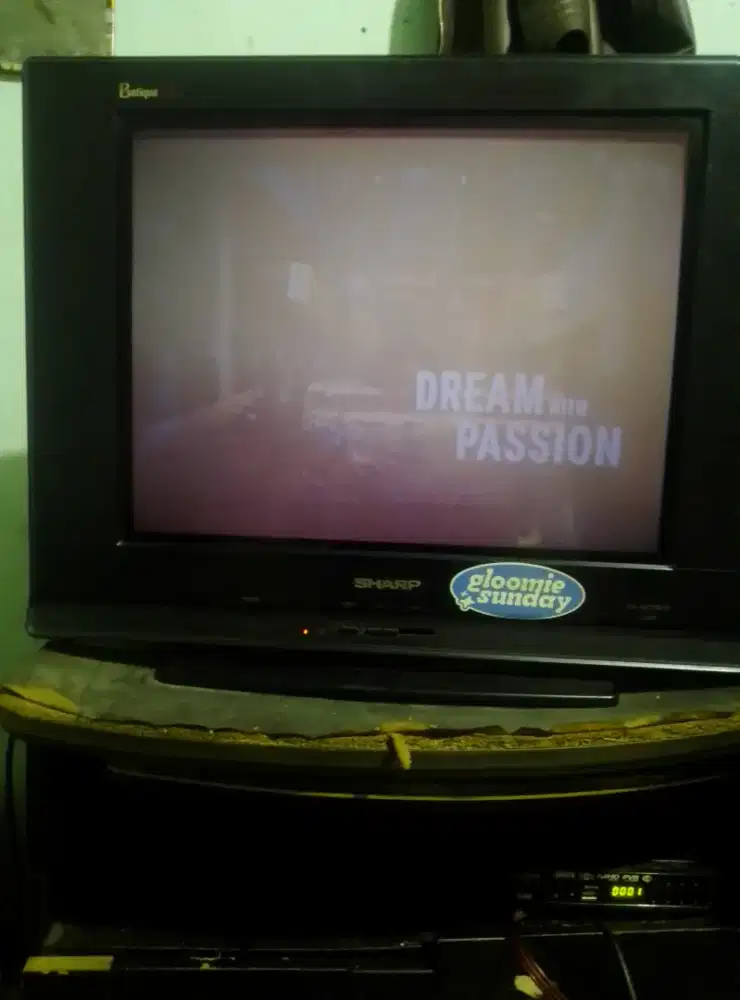 Tv tabung sharp 21 in layar datar minus