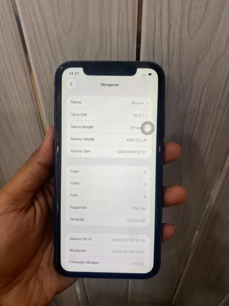 IPHONE 11 - 256GB - INTER