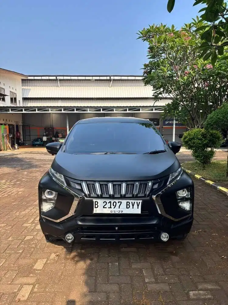 XPANDER ULTIMATE 2019 AT FULL MODIF  BLACK DOFF | CAMERA 360 | KULIT