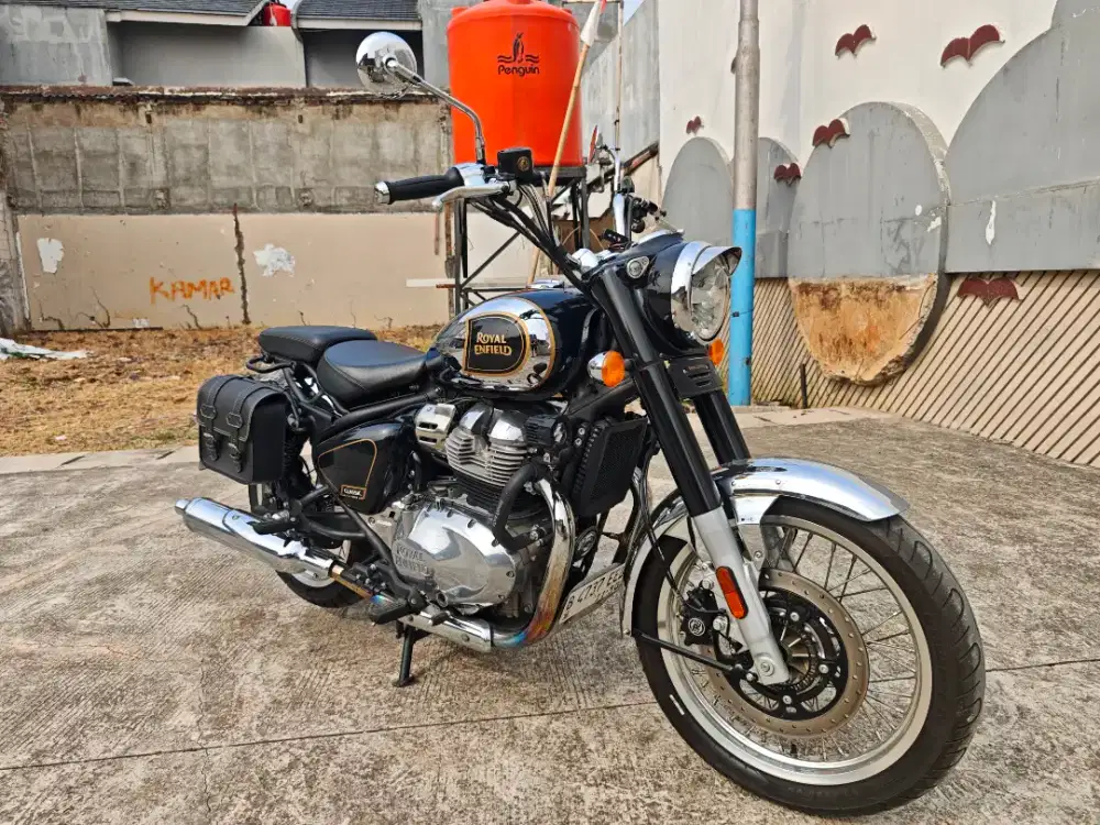 Bs Kredit/TT Royal Enfield Classic 650 Chrome mdf Shotgun Super meteor