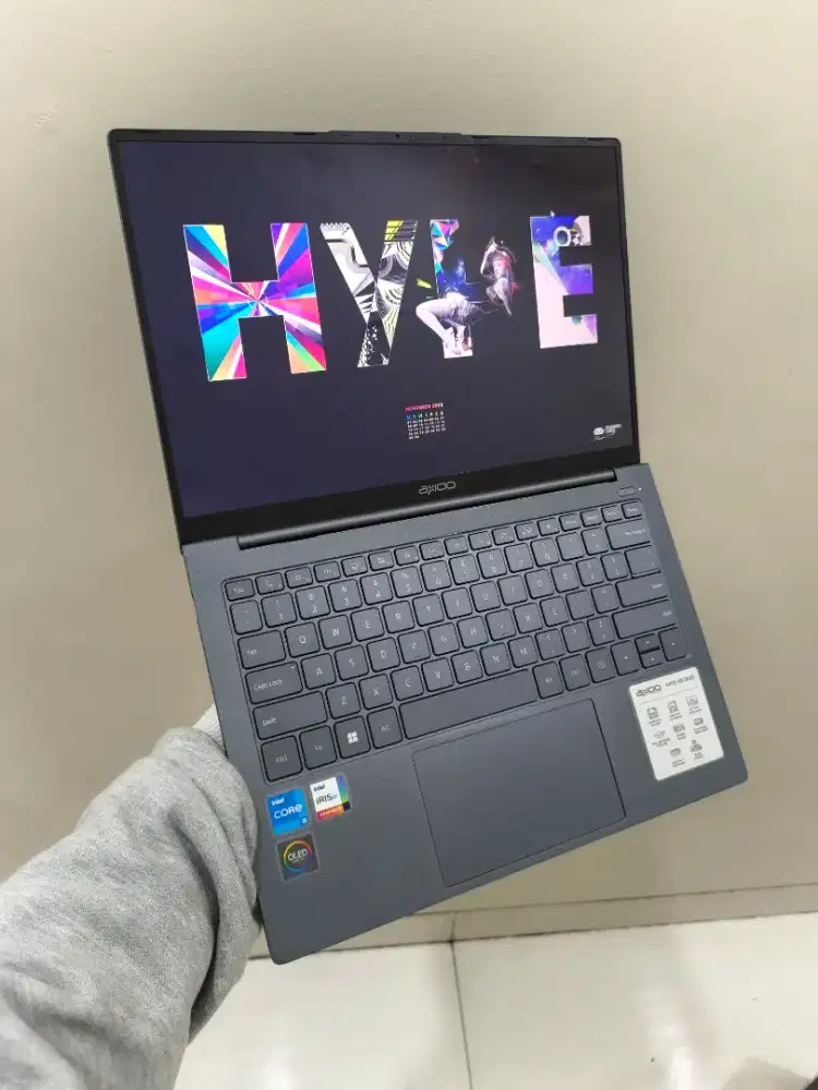 Axioo Hype-R5 OLED intel Core i5-1235U Gen 12 Ram 24GB SSD 512GB 
‎