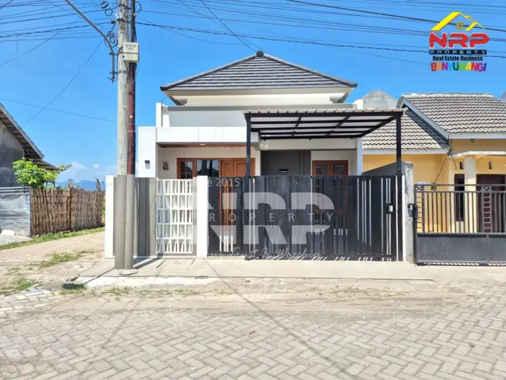Dijual Rumah Baru Modern Hook di Sobo Banyuwangi
