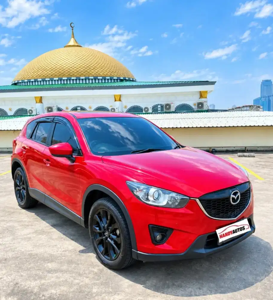 Mazda CX5 GT Plat L 2014 Automatic Merah Metalik
