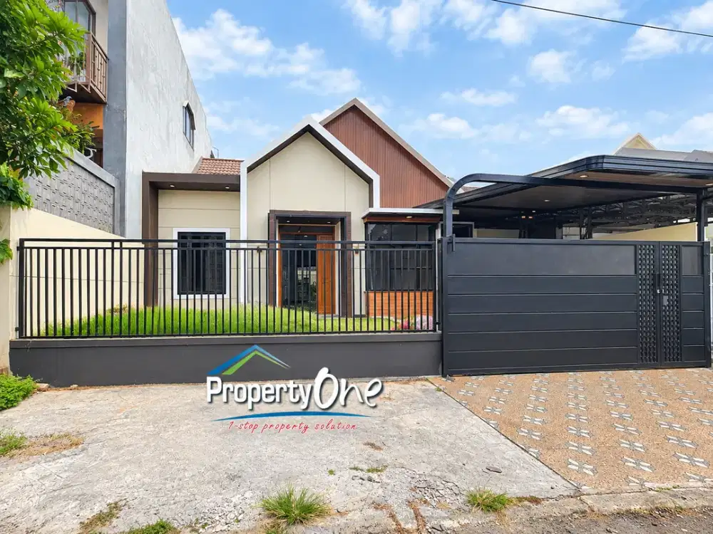 Jual Rumah 1 Lantai Limited Edition Siap Huni di Kencana Loka Taman Depan & Belakang Luas, Dekat ke Pasar Modern BSD & Stasiun KRL Rawa Buntu