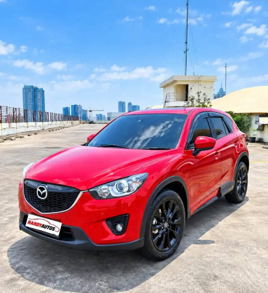 Mazda CX5 GT Plat L 2014 Automatic Merah Metalik